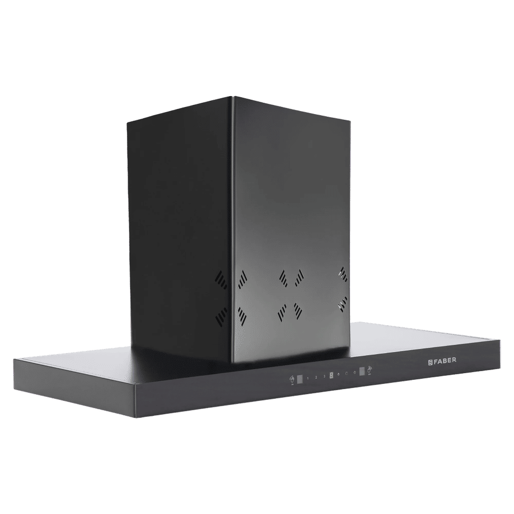 Buy Faber Hood Cygnus IN 3D HC SC FL BK 90cm 1400m3/hr Ducted Auto